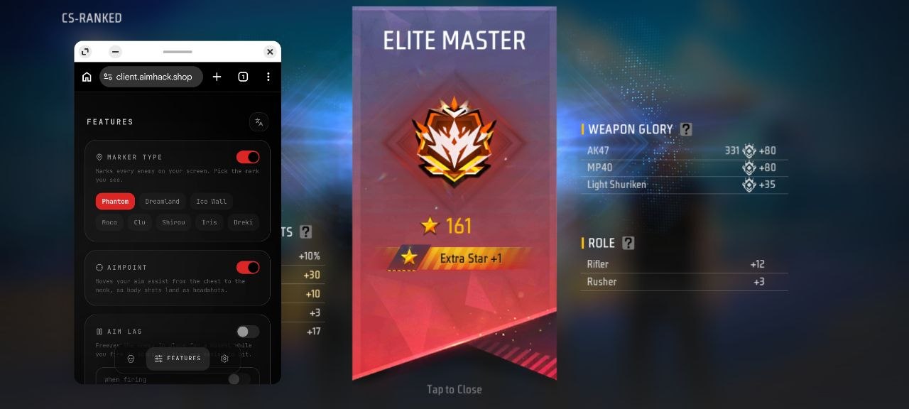 Aim Hack screenshot
